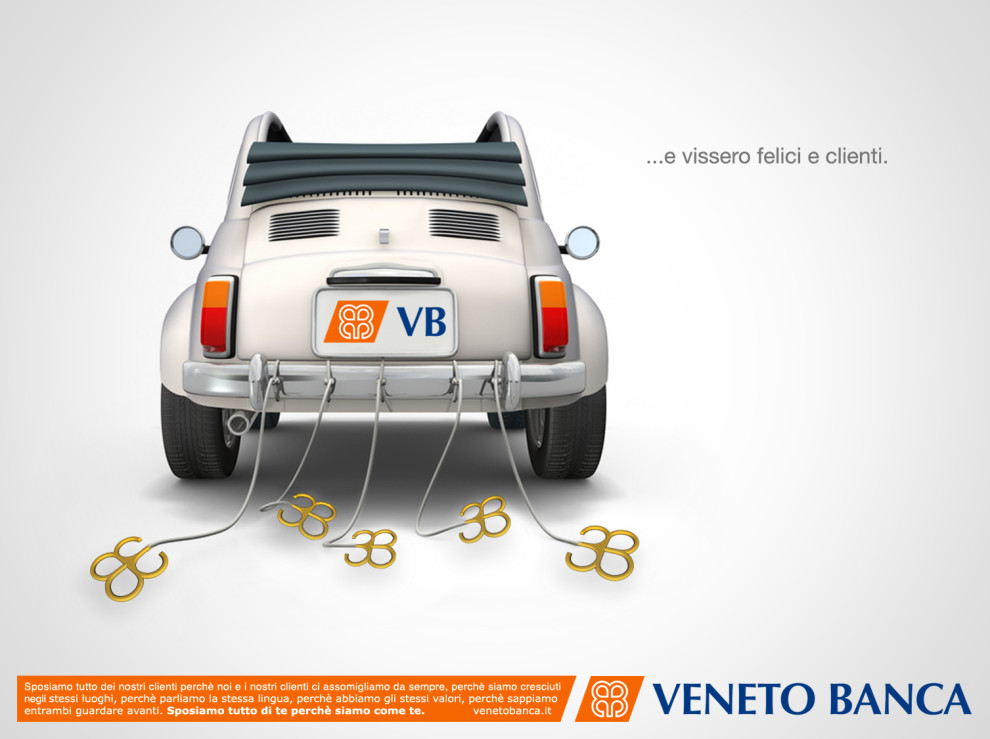Campagna comunicazione Veneto Banca