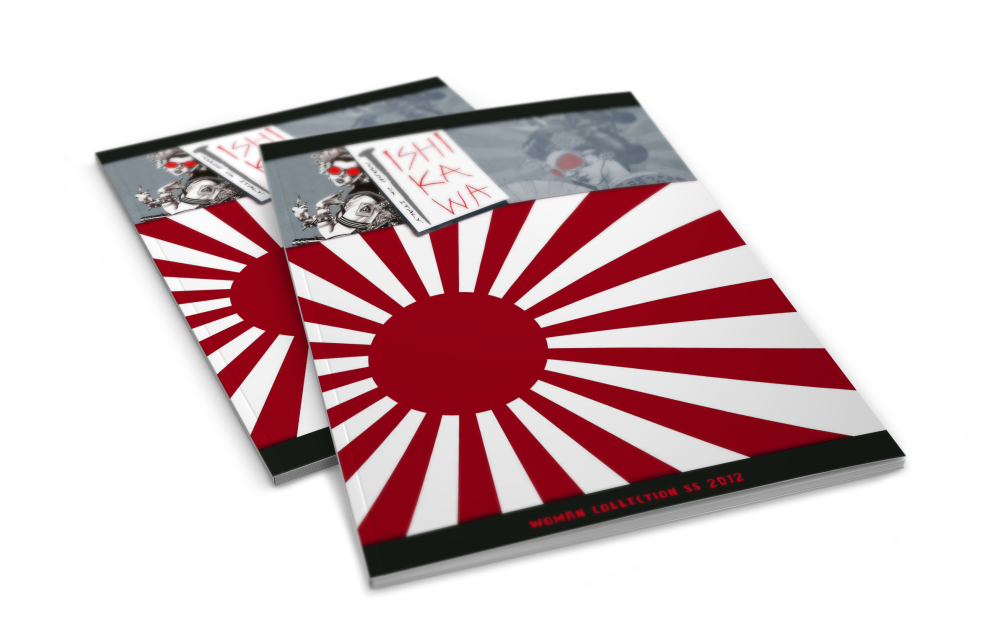 Elaborazione grafica Fashion Lookbook ISHIKAWA